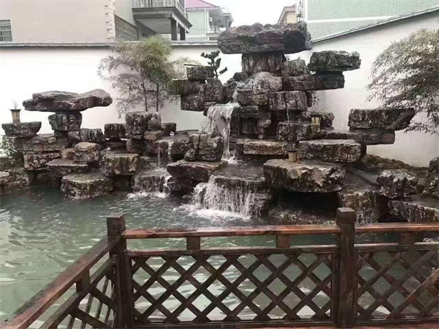 惠东室内鱼池水景